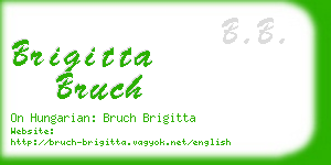 brigitta bruch business card